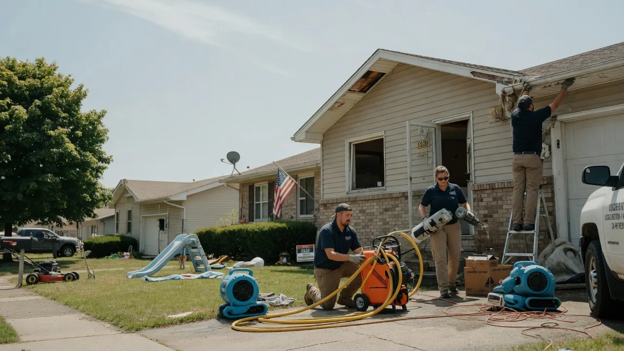 Water Damage Restoration in Oreana, IL near me